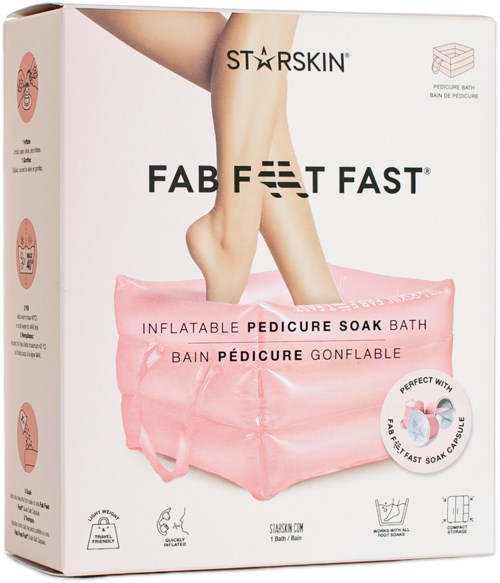 Starskin Fab Feet Fast Inflatable Pedicure Soak Bath 350 g