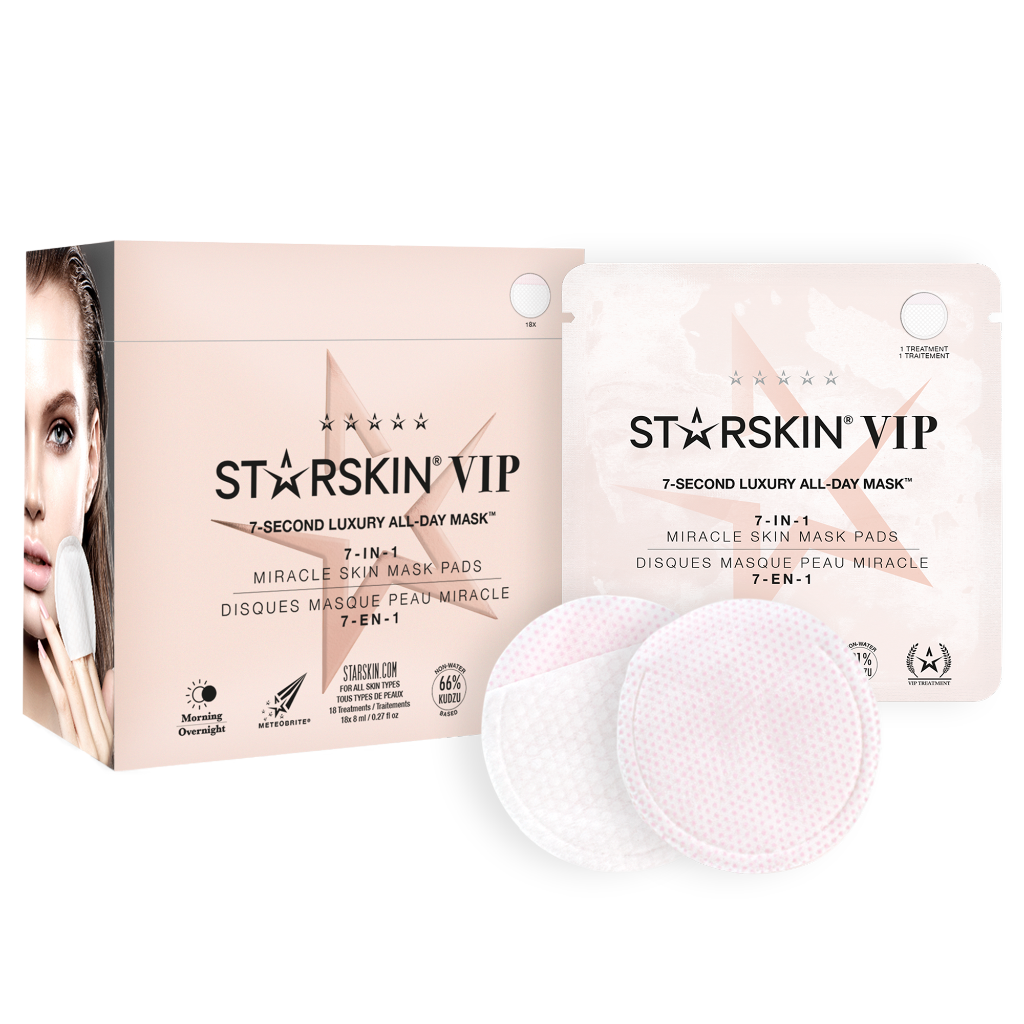 Läs mer om Starskin VIP 7 Second Luxury All Day Mask 18Pack