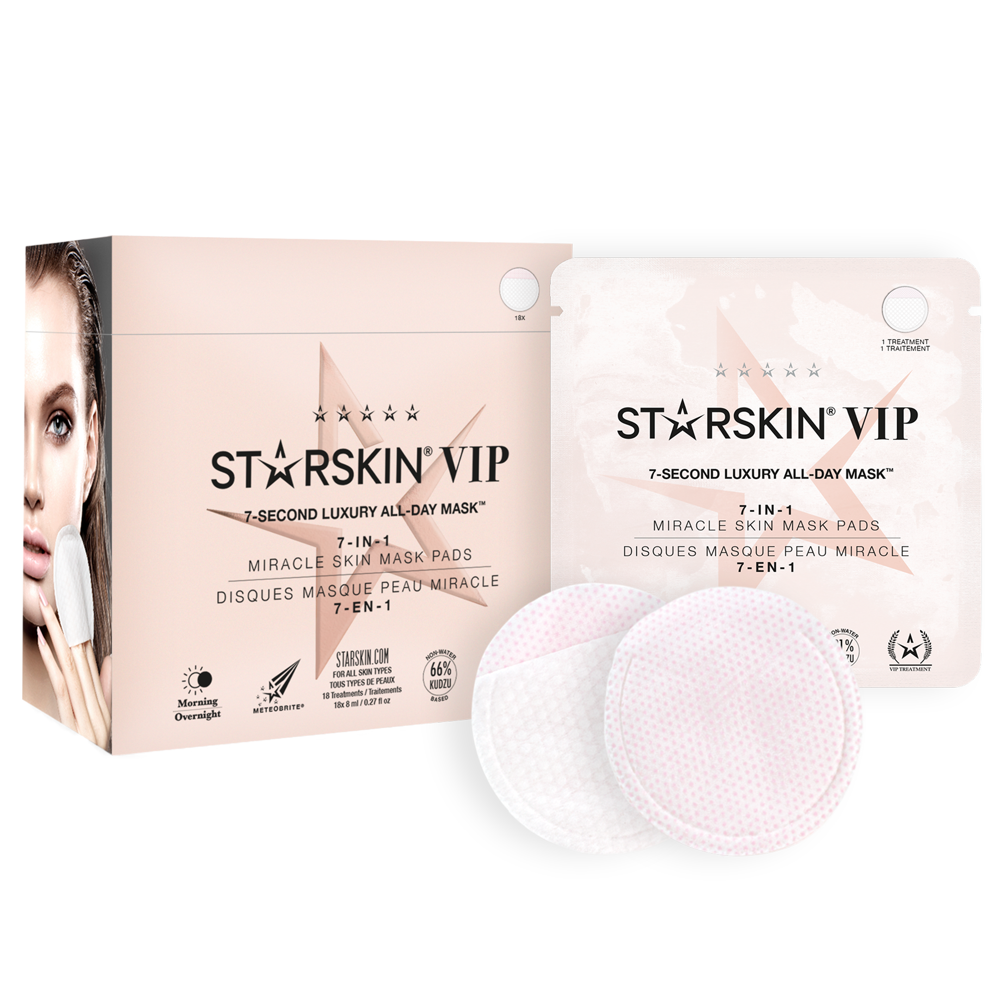 Starskin VIP 7 Second Luxury All Day Mask 18Pack 18 stk billede