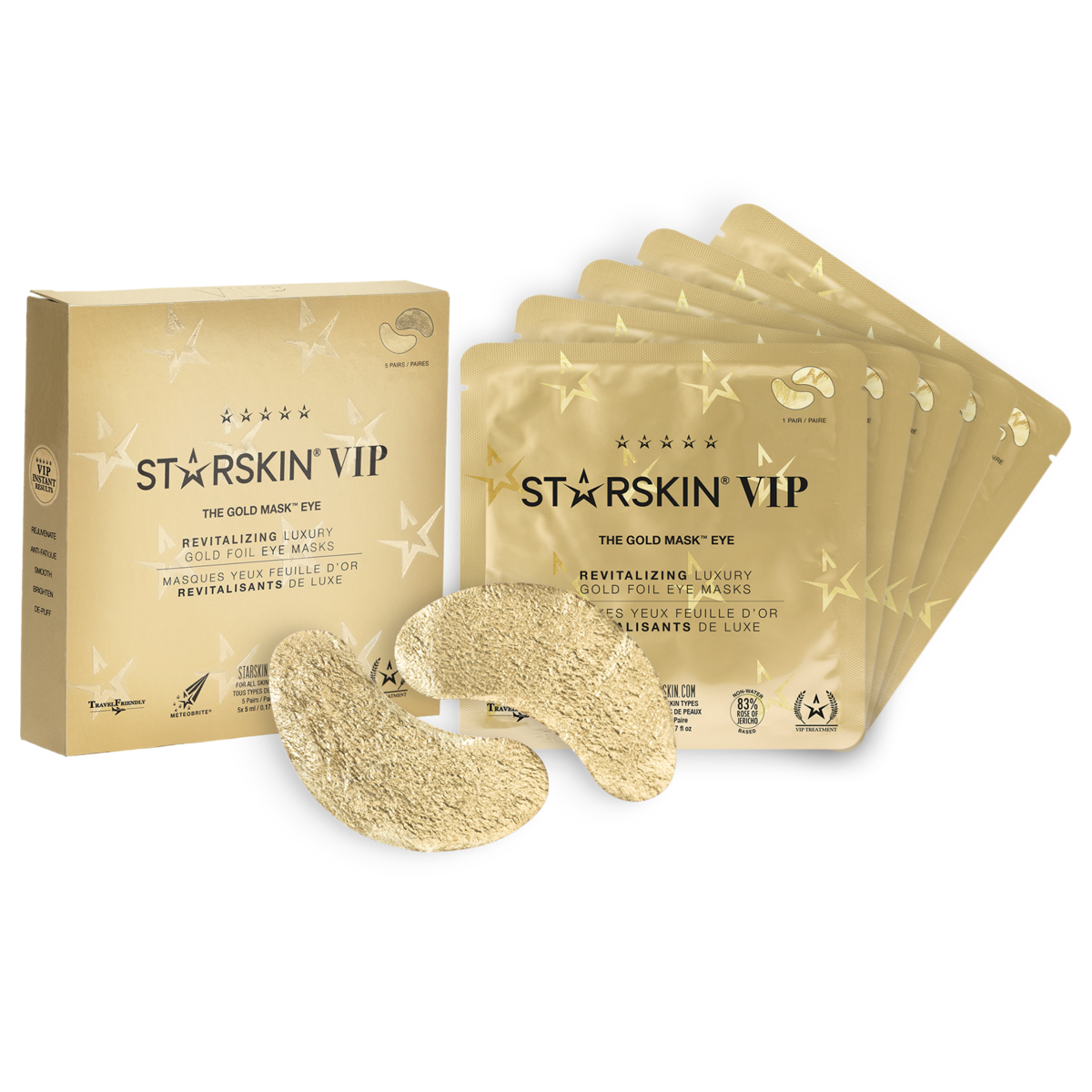 Starskin VIP The Gold Mask Eye 5 Pack 5 st
