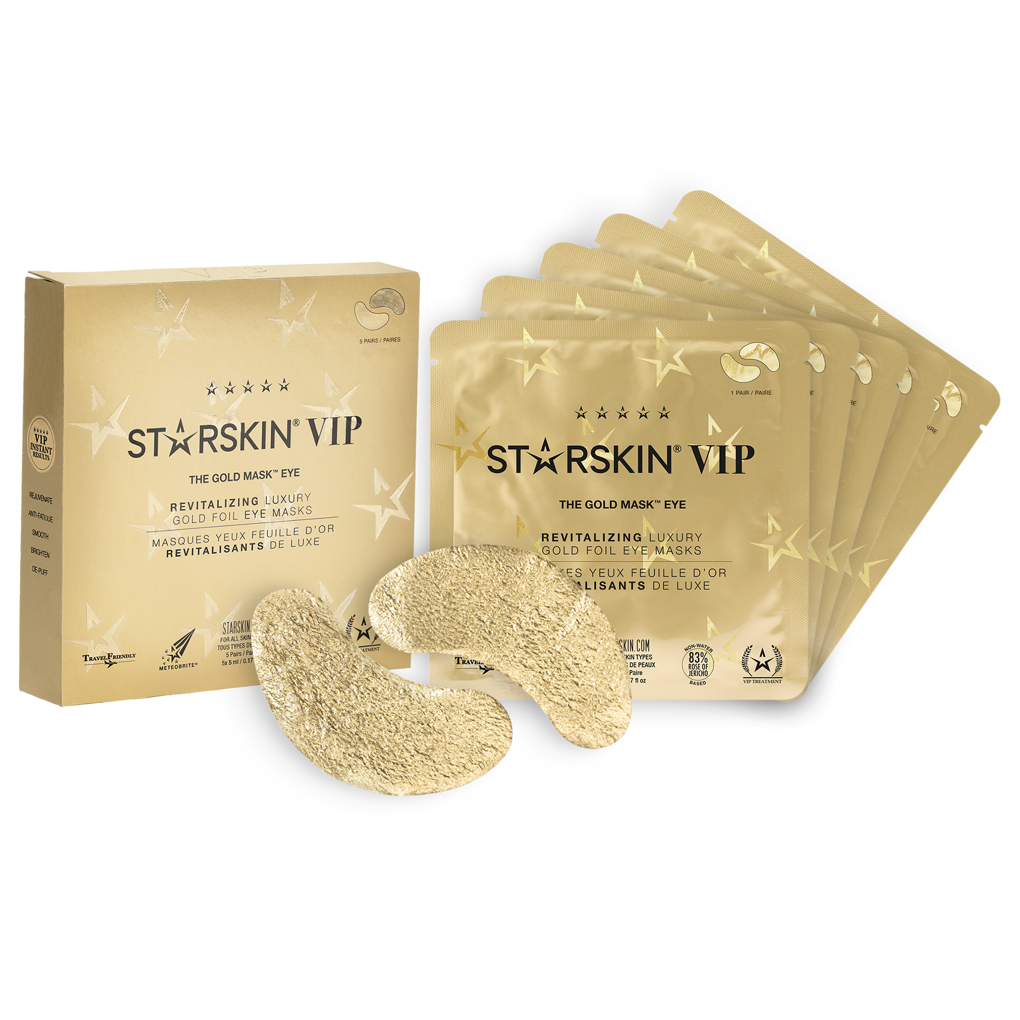 Läs mer om Starskin VIP The Gold Mask Eye 5 Pack 5 st