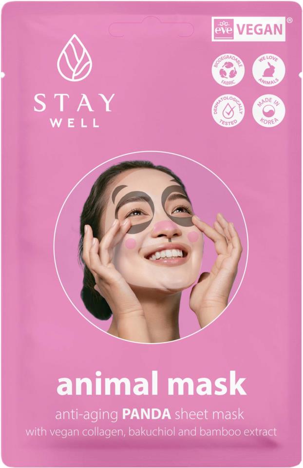 STAY WELL Animal Mask Panda 20 g