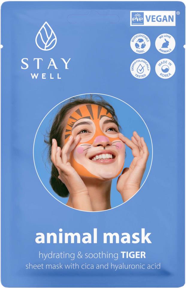 STAY WELL Animal Mask Tiger 20 g