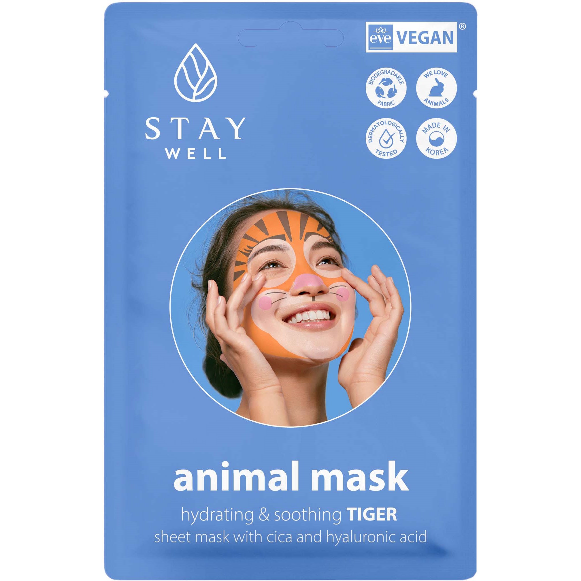 Stay Well Animal Mask 20 g billede