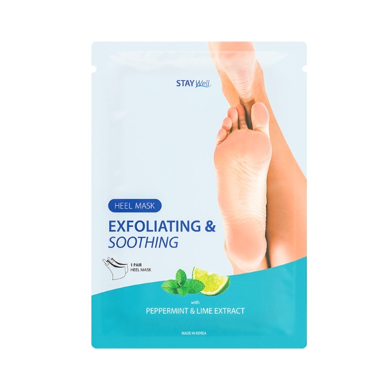 Läs mer om Stay Well Exfoliating & Soothing Heel Mask Peppermint & Lime