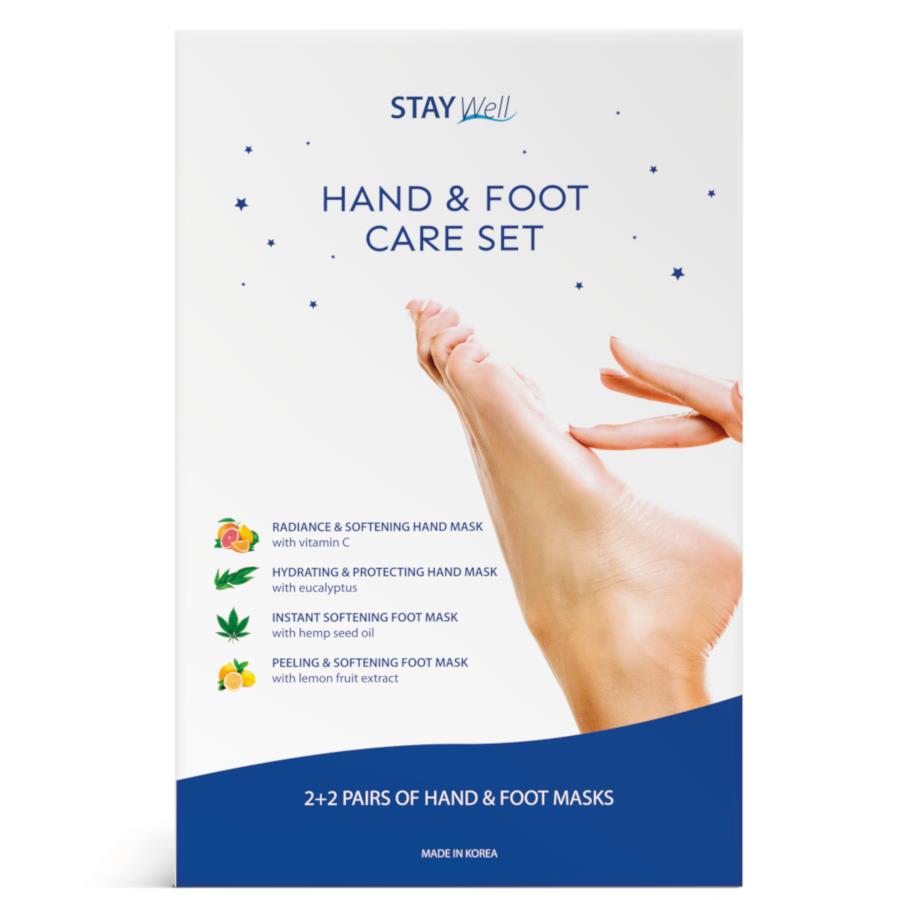 STAY Well Hand & Foot Care (4 masks) 4 pc