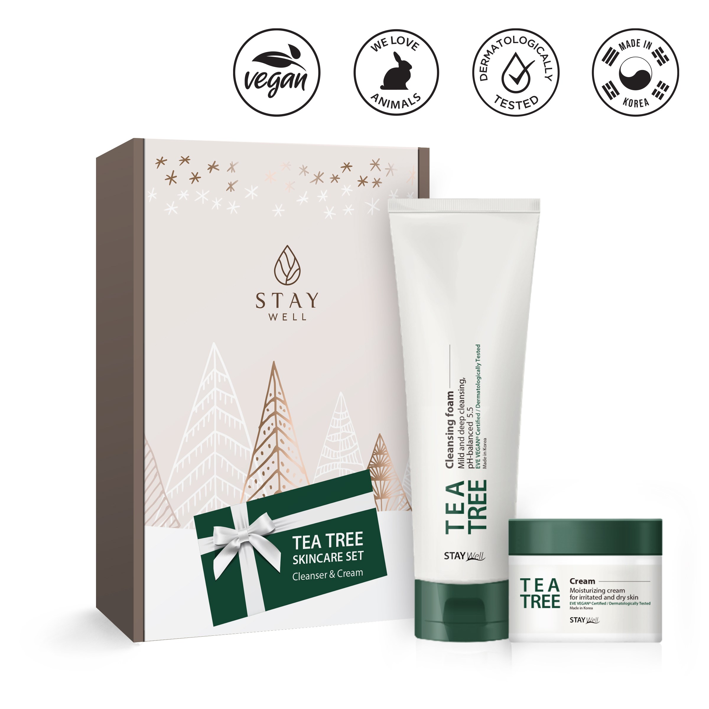 Stay Well Vegan Tea Tree Calming duo billede