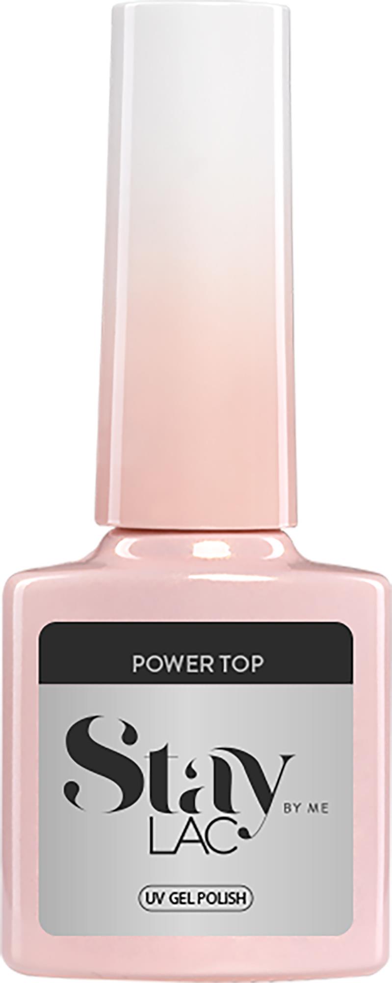 StayLAC UV Gel Polish Top Power Top 5 Ml | Lyko.com