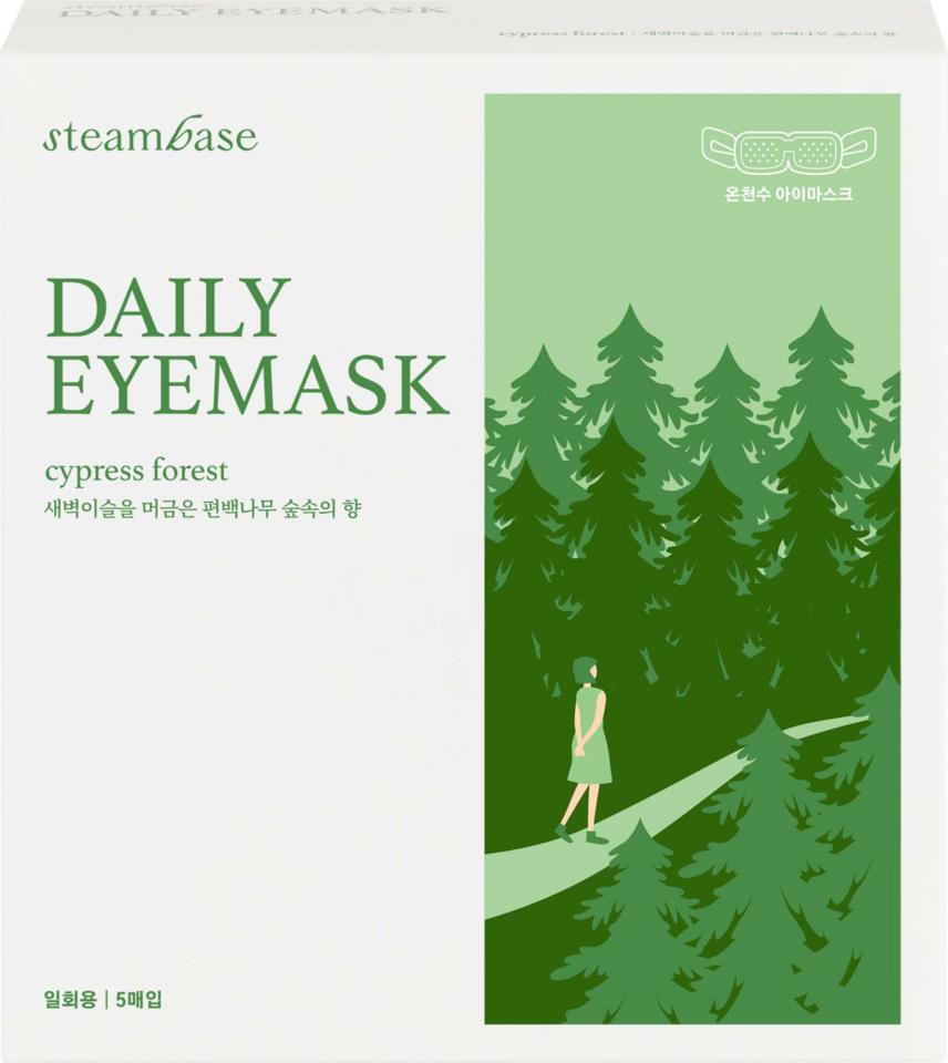 Steambase Daily Eyemask 5pcs Cypress Forest