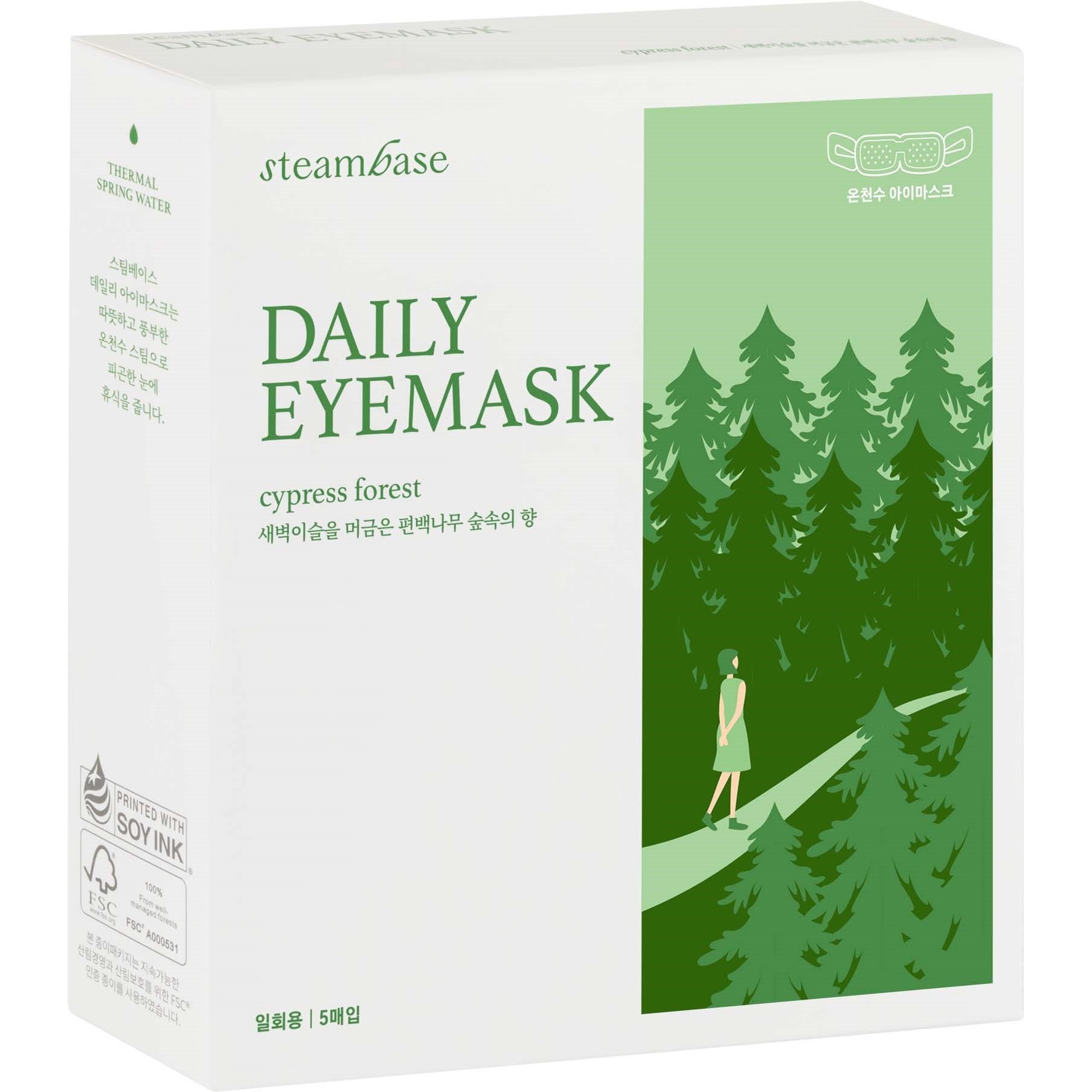 Steambase Daily Eyemask 5pcs Cypress Forest 90 g (obrázok 3)