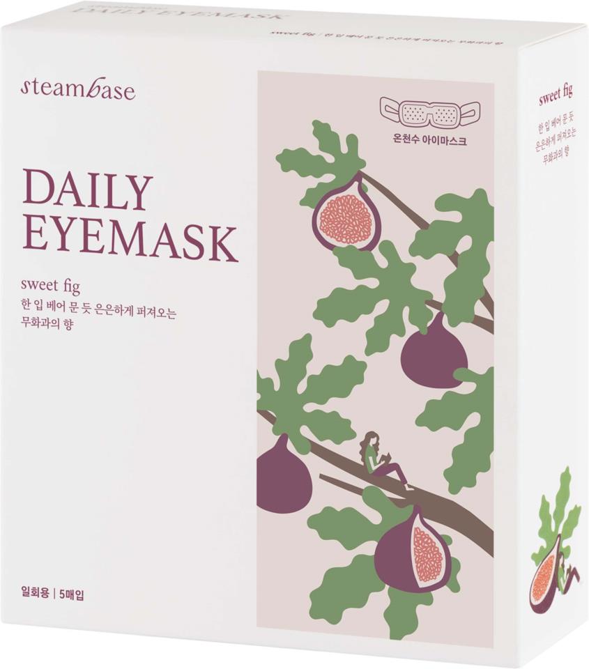 Steambase Daily Eyemask 5pcs Sweet Fig