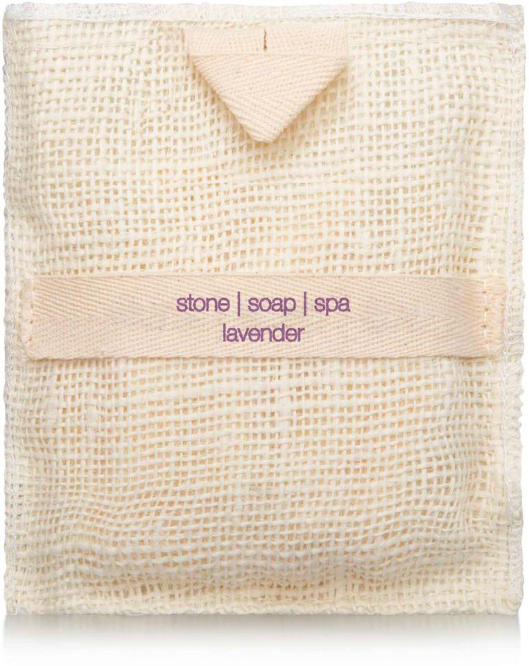 Stone Soap Spa Bath Mitt Lavender 140g
