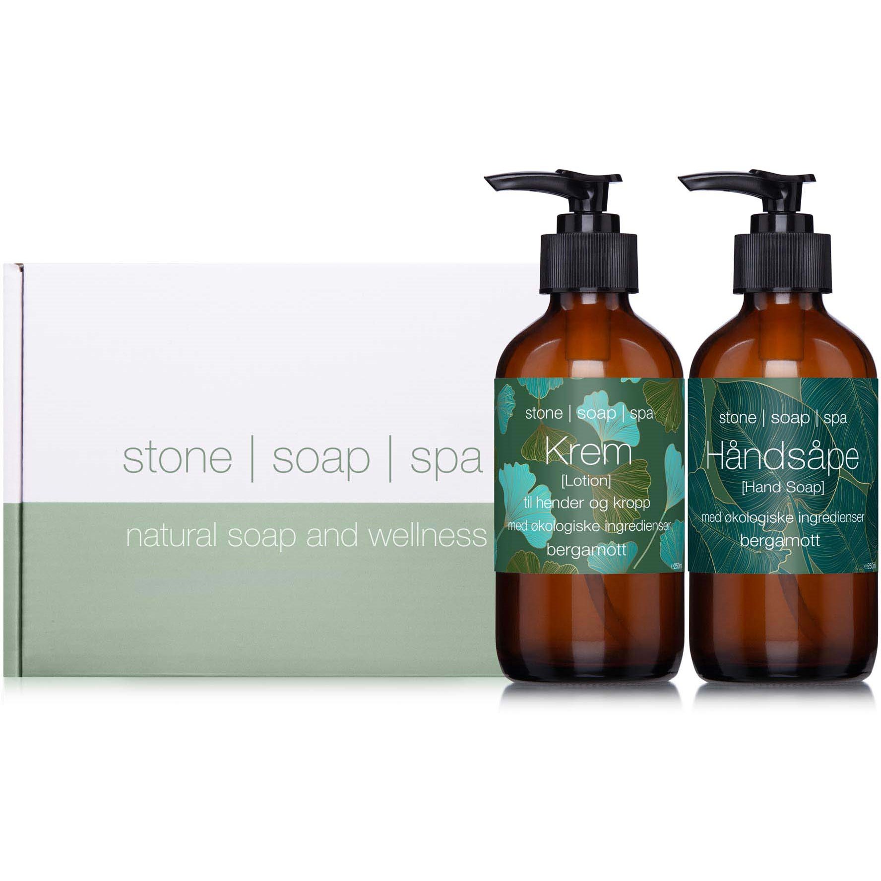 Stone Soap Spa Giftset Handsoap & Lotion – Bergamot