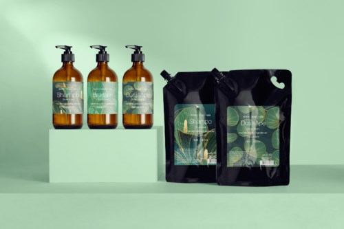 Stone Soap Spa Shampoo Refill Bergamot 1000 ml