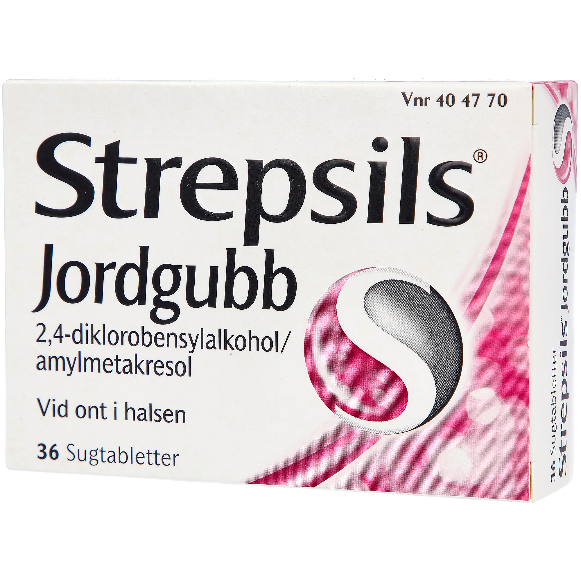 Läs mer om Strepsils Jordgubb Sugtablett 36 st