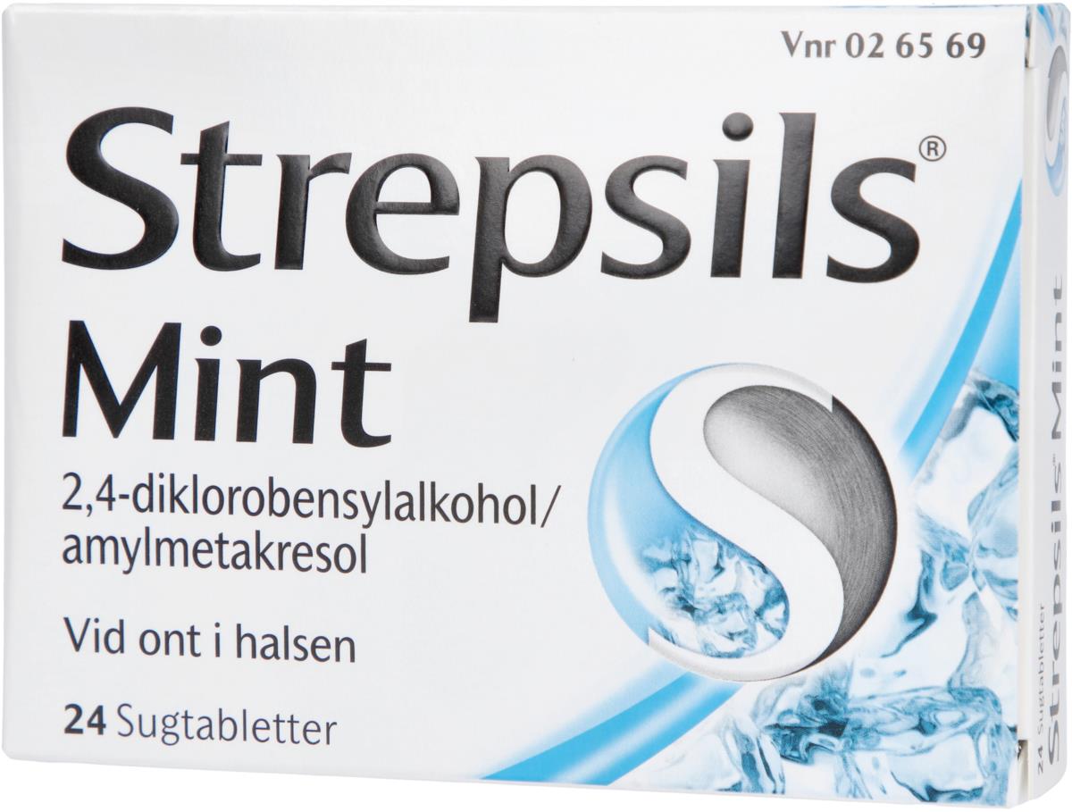 Strepsils Mint Sugtablet 24 st