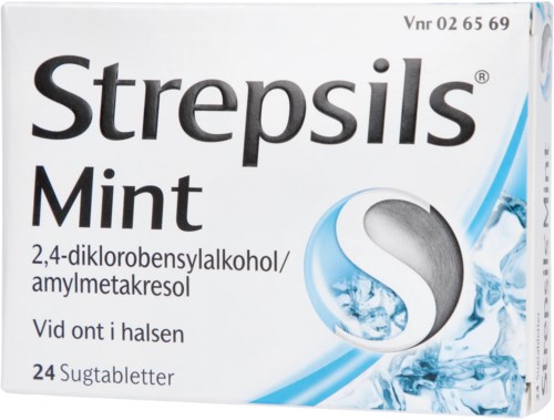 Strepsils Mint Sugtablet 24 st