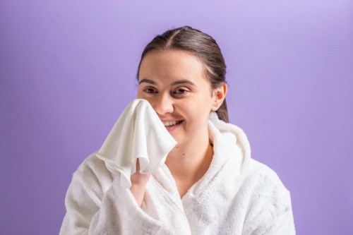 Бамбуковые салфетки для лица StylPro Bamboo Face Cloth многоразовые, 3 шт — фото 5