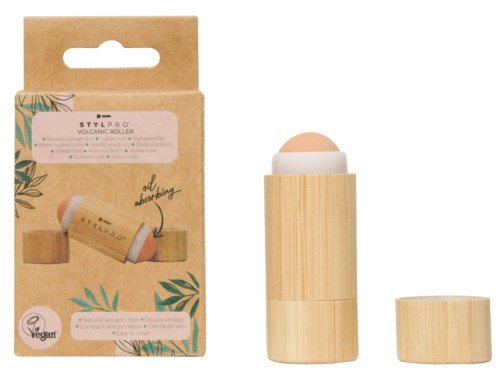 Bambu rulla, kansi ja pakkauksessa tiedot, kasvi-Design ja vegaanimerkki.