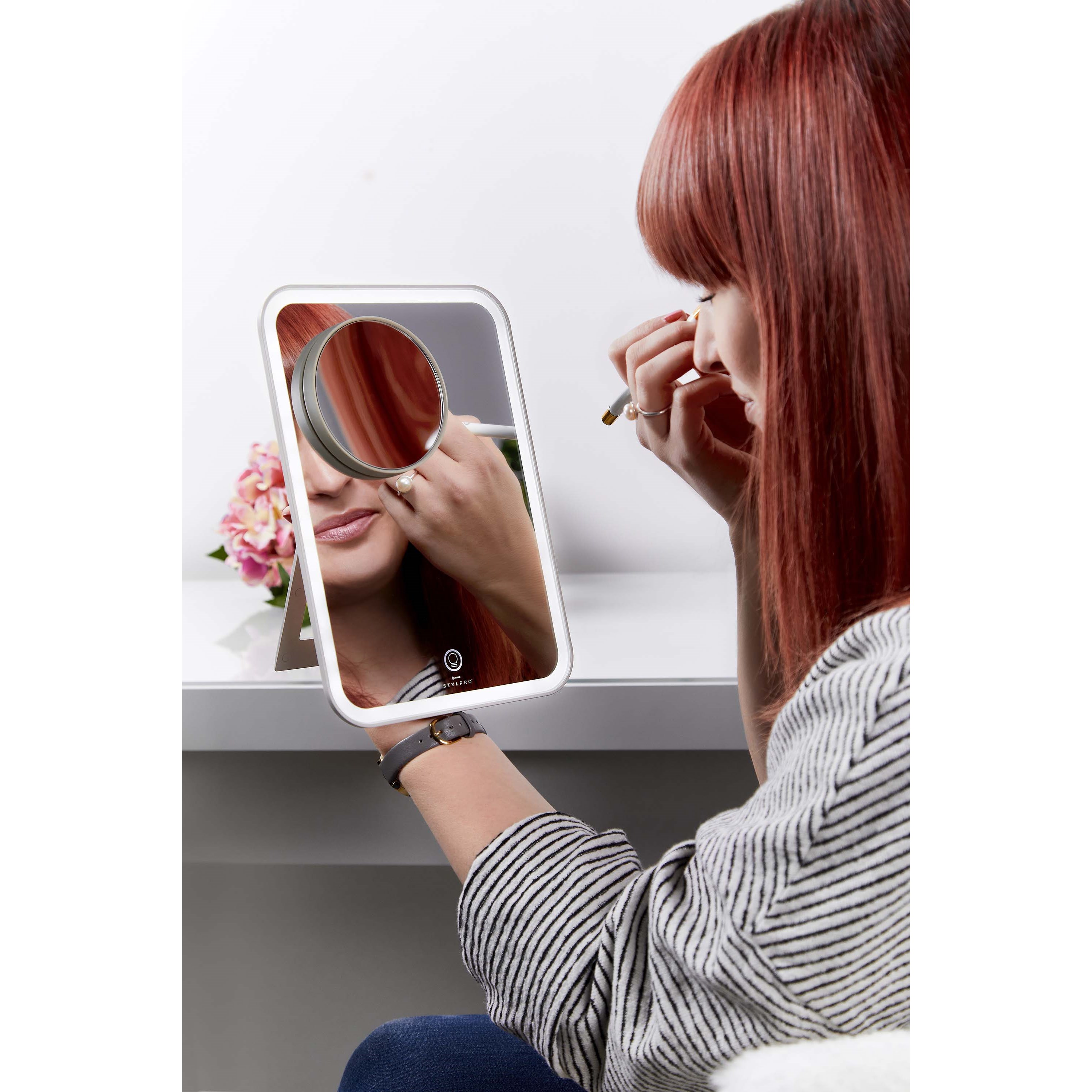 STYLPRO GLOW & GO™ Travel Mirror - Lusterko (obrázok 8)