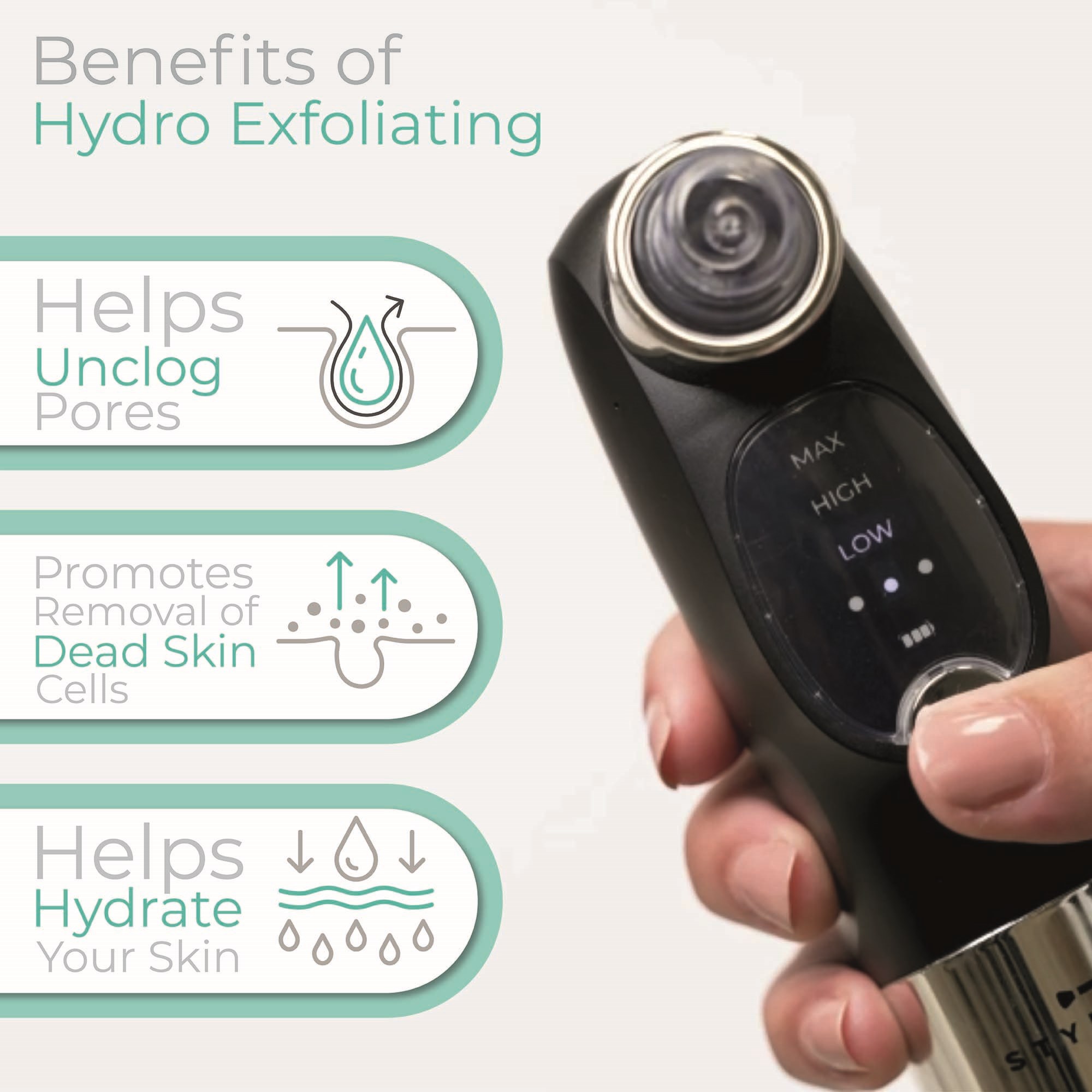 STYLPRO Hyrdo Exfoliator (obrázok 8)