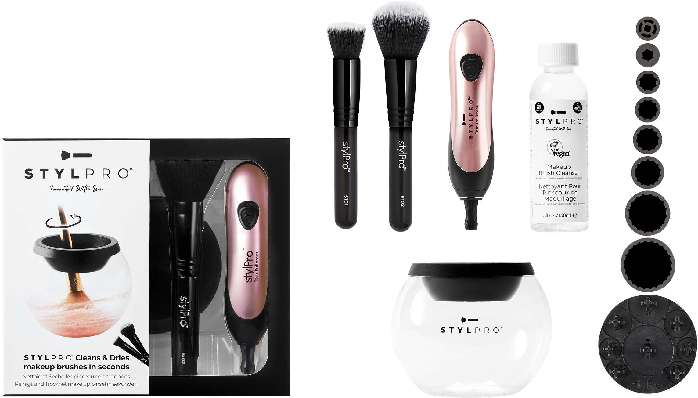 StylPro Makeup Brush Cleaner and Dryer – StylTom ROW