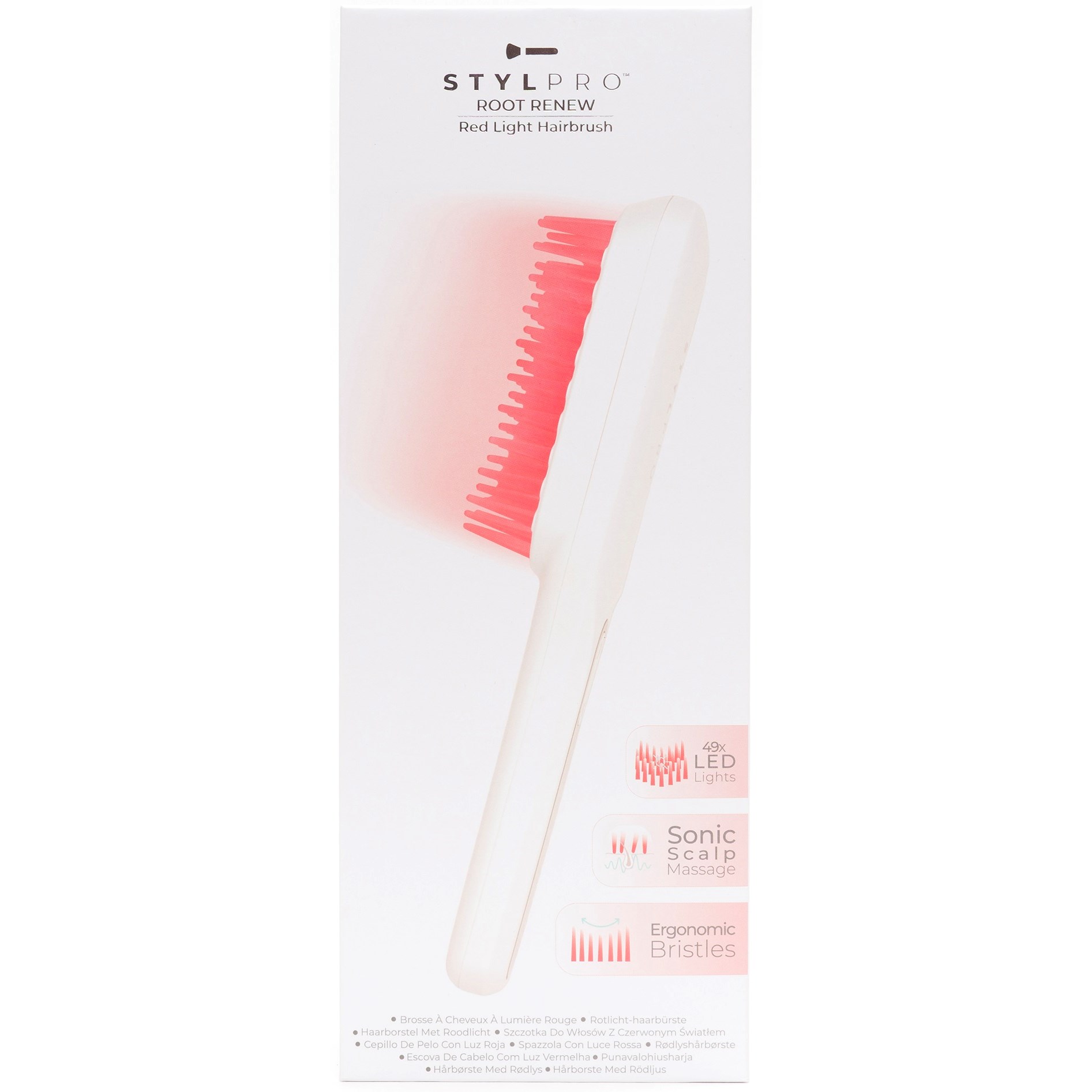 STYLPRO Re-Growth Red Light Hairbrush