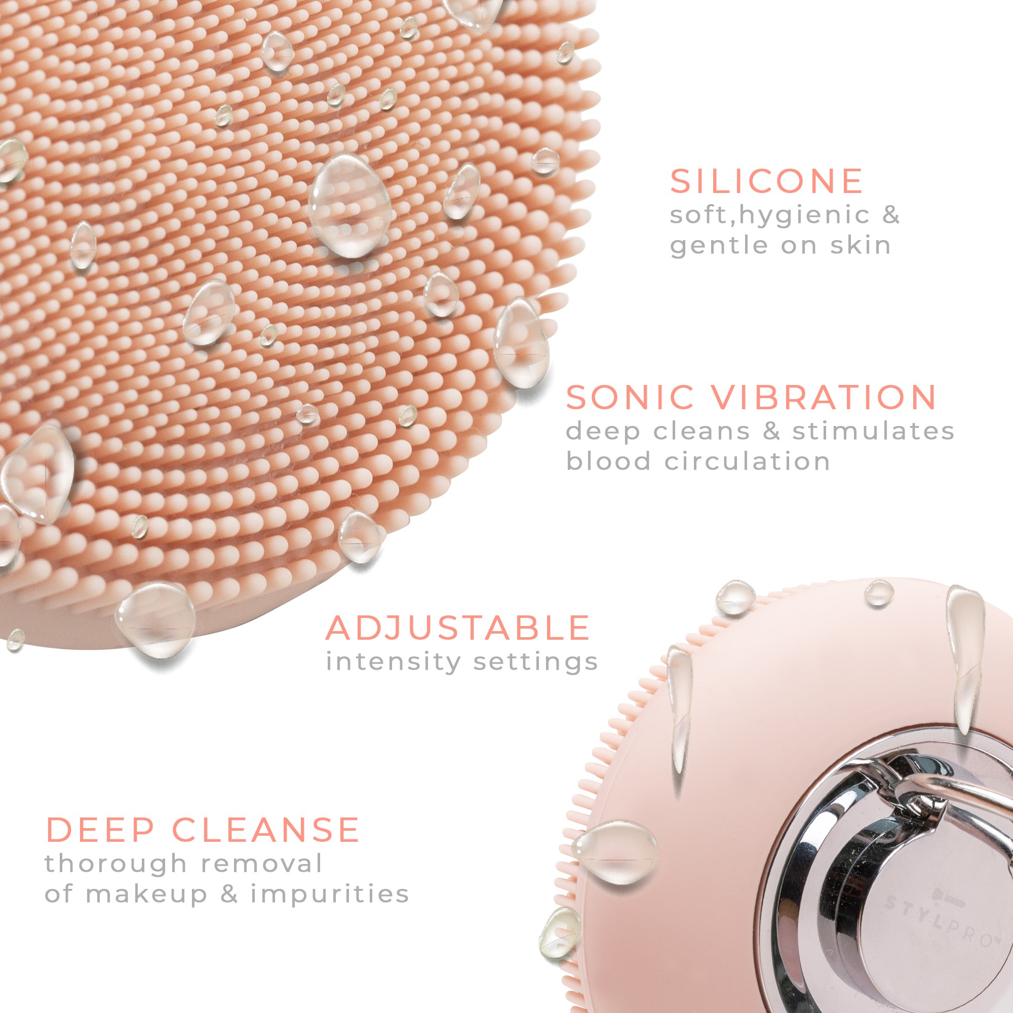 STYLPRO Silicone Facial Cleanser (obrázok 8)