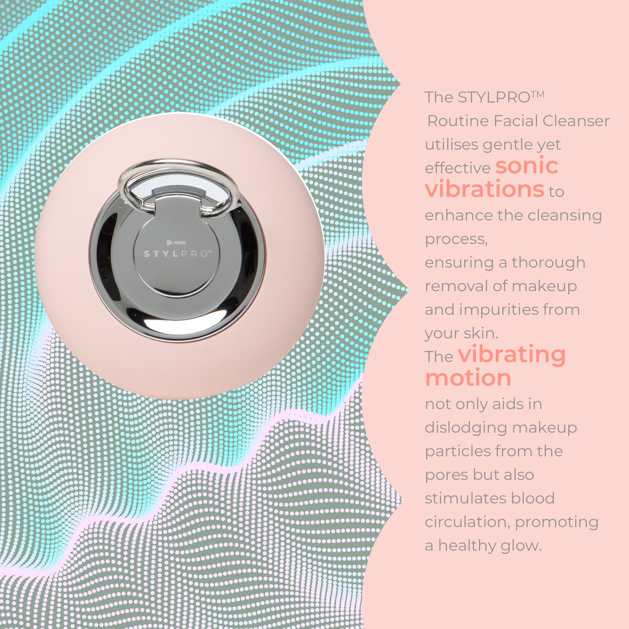 STYLPRO Silicone Facial Cleanser (obrázok 9)