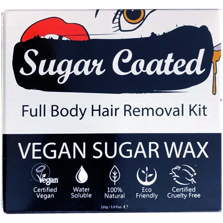 Läs mer om Sugar Coated Full Body Hair Removal Kit 250 g