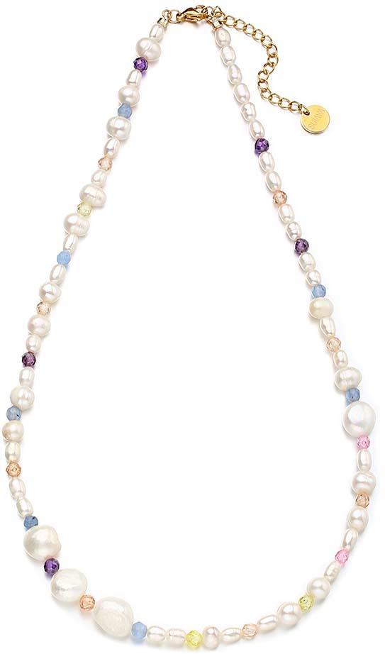 SUI AVA Pearly Pop Bag White/Light Blue main image 1