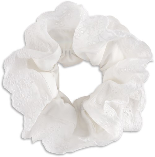 SUI AVA Show Me The Bunny! Broderie Scrunchie Bright