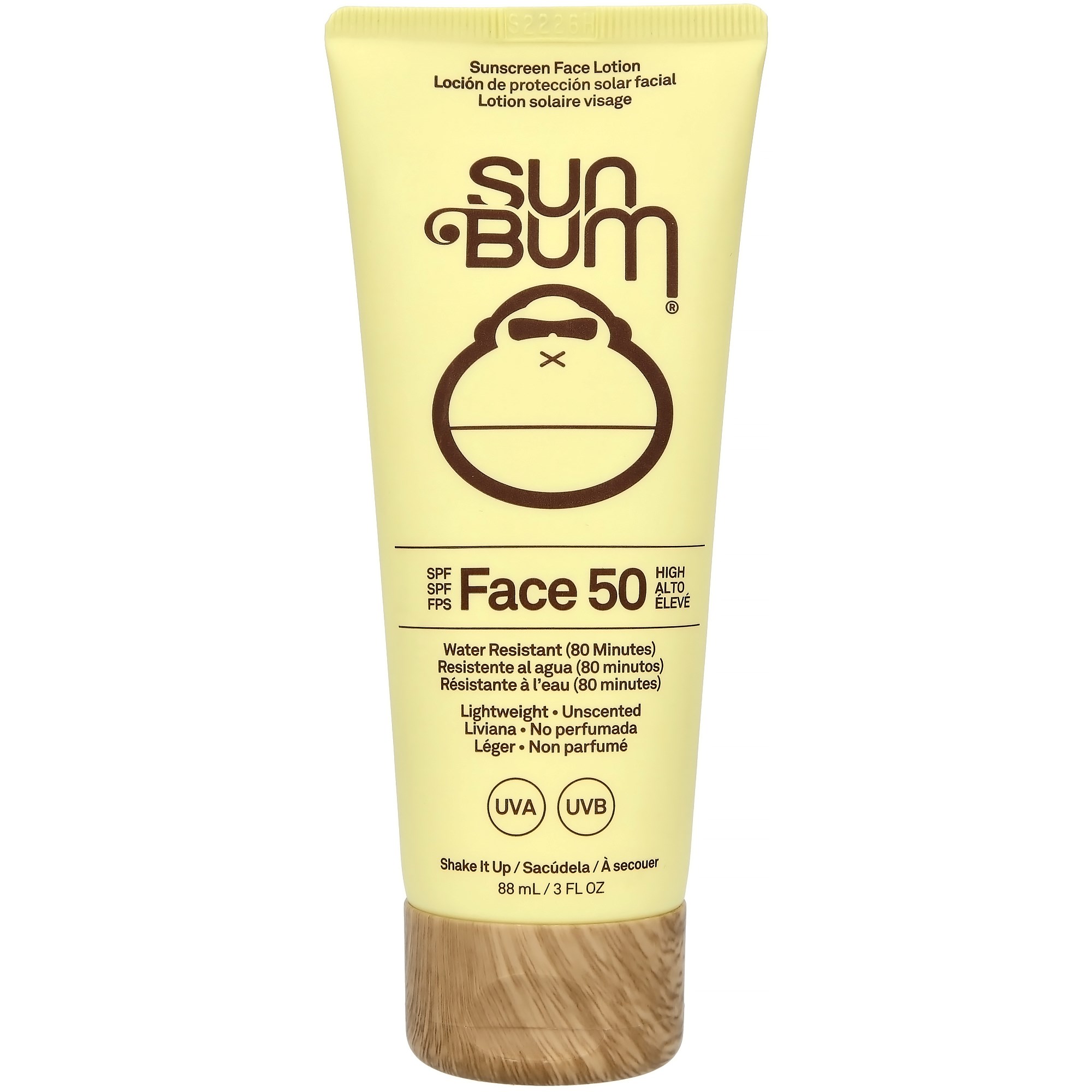 Läs mer om Sun Bum Original Face 50 Sunscreen Lotion 88 ml