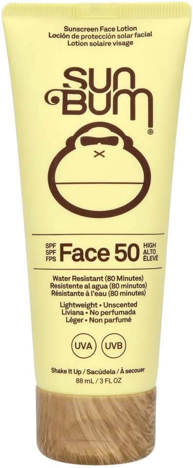 Sun Bum Original Face 50 Sunscreen Lotion 88ml