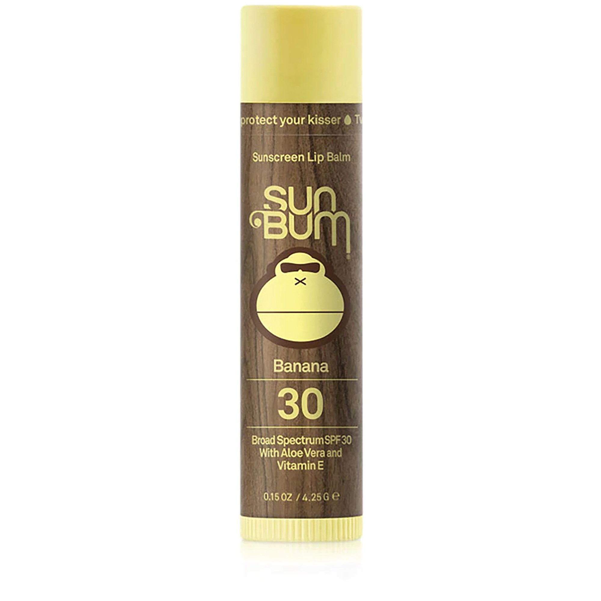 Läs mer om Sun Bum Original SPF 30 Sunscreen Lip Balm Banana