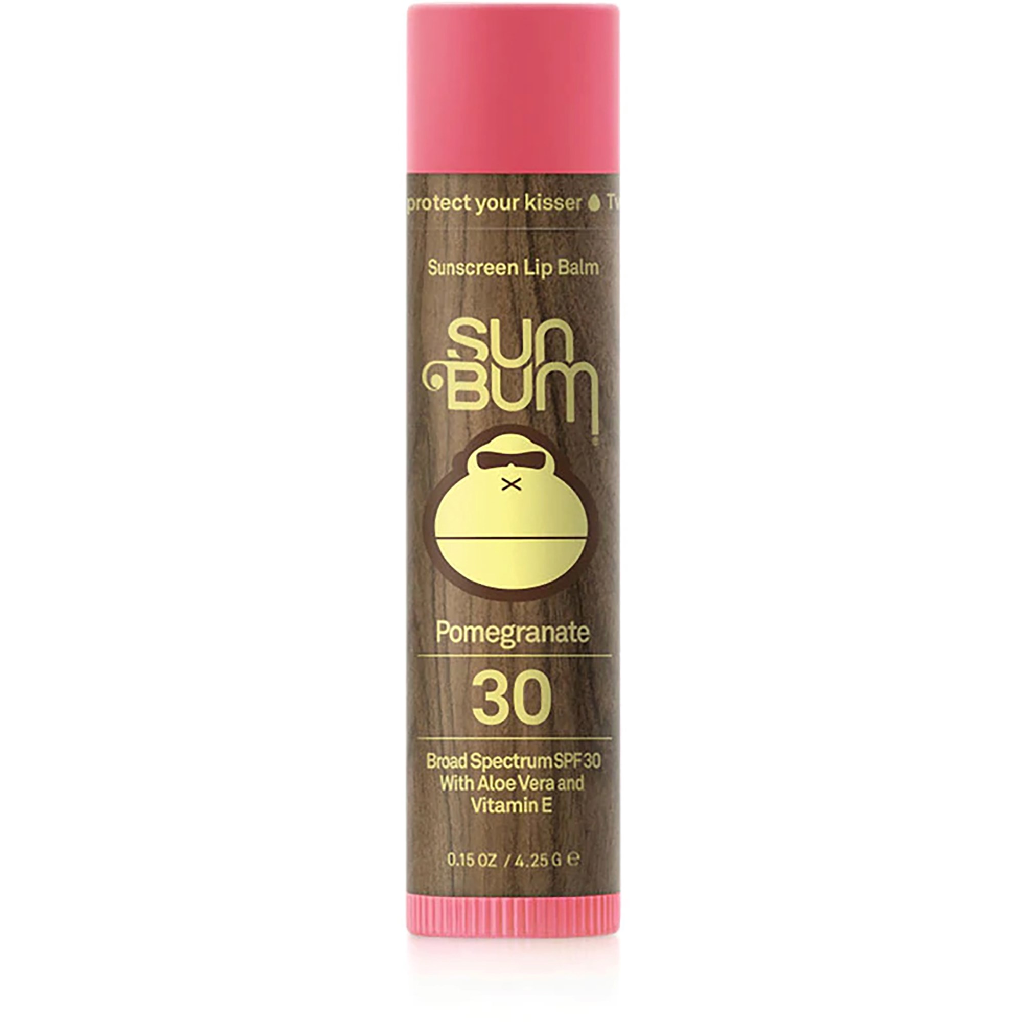 Bilde av Sun Bum Original Spf 30 Sunscreen Lip Balm Pomegranate