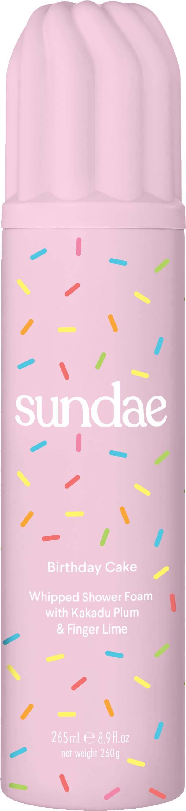 Sundae Body Shower Foam Birthday Cake 265 ml