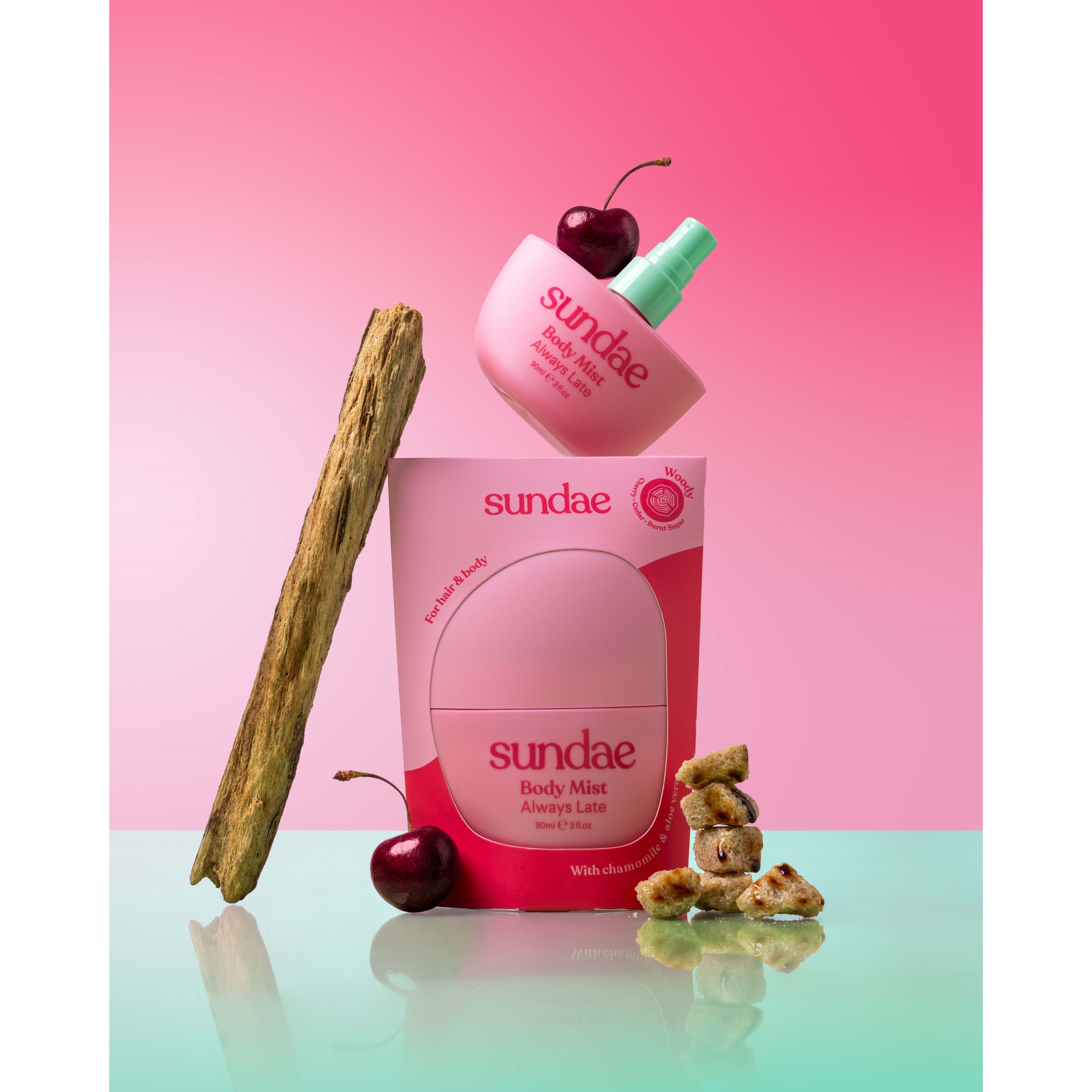 Sundae Body Mist Always Late 90 ml (obrázok 4)