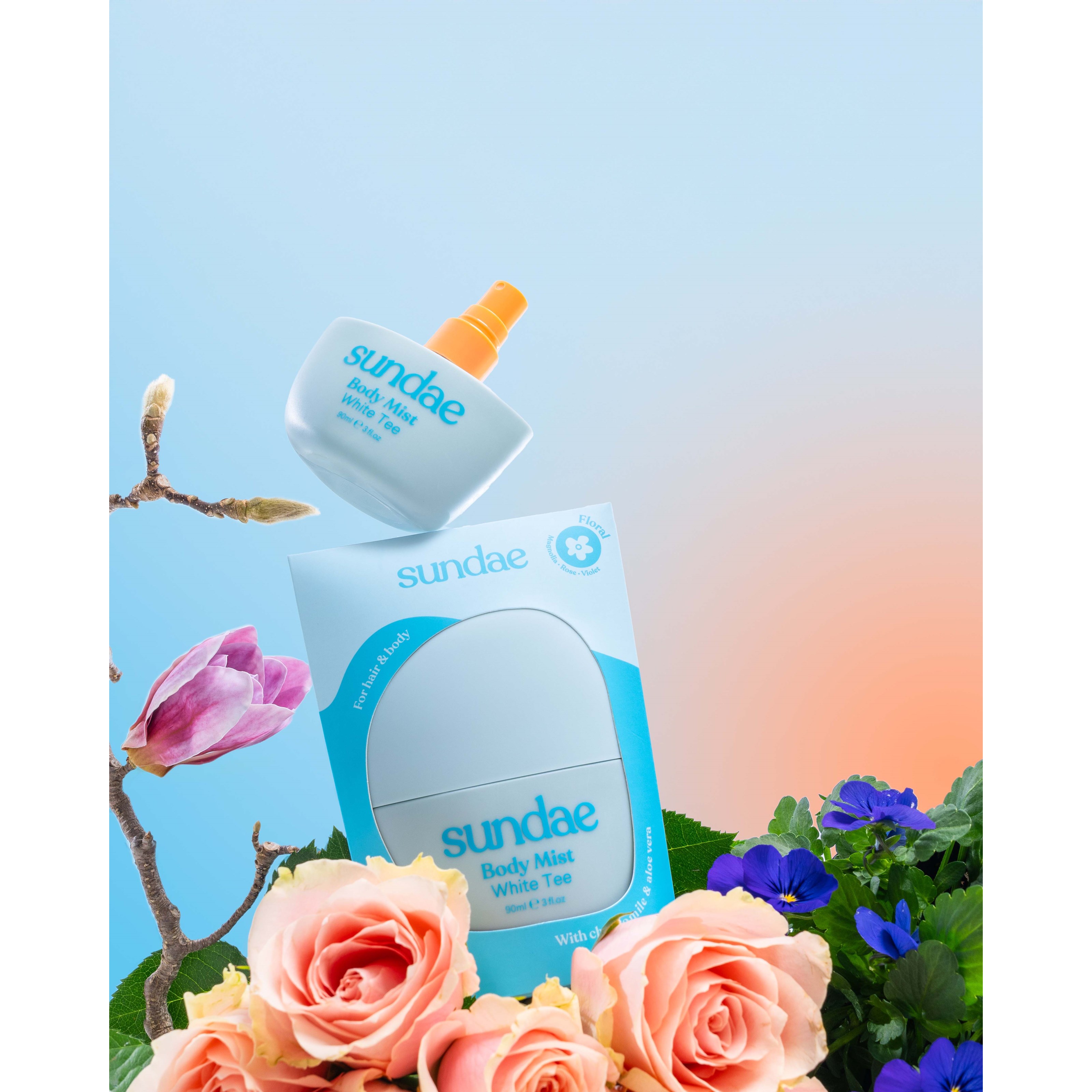 Sundae Body Mist White Tee 90 ml (obrázok 3)