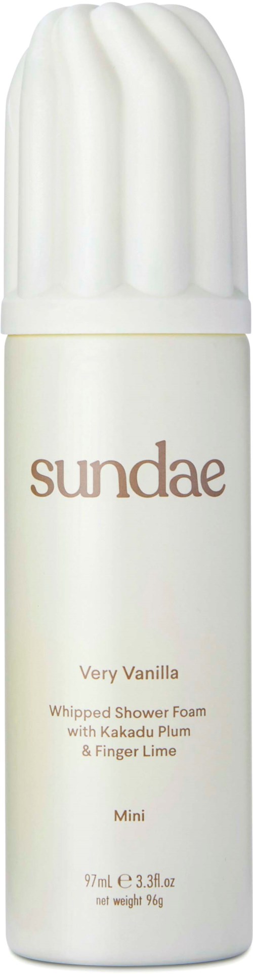 Sundae MINI Very Vanilla Whipped Shower Foam 97 ml