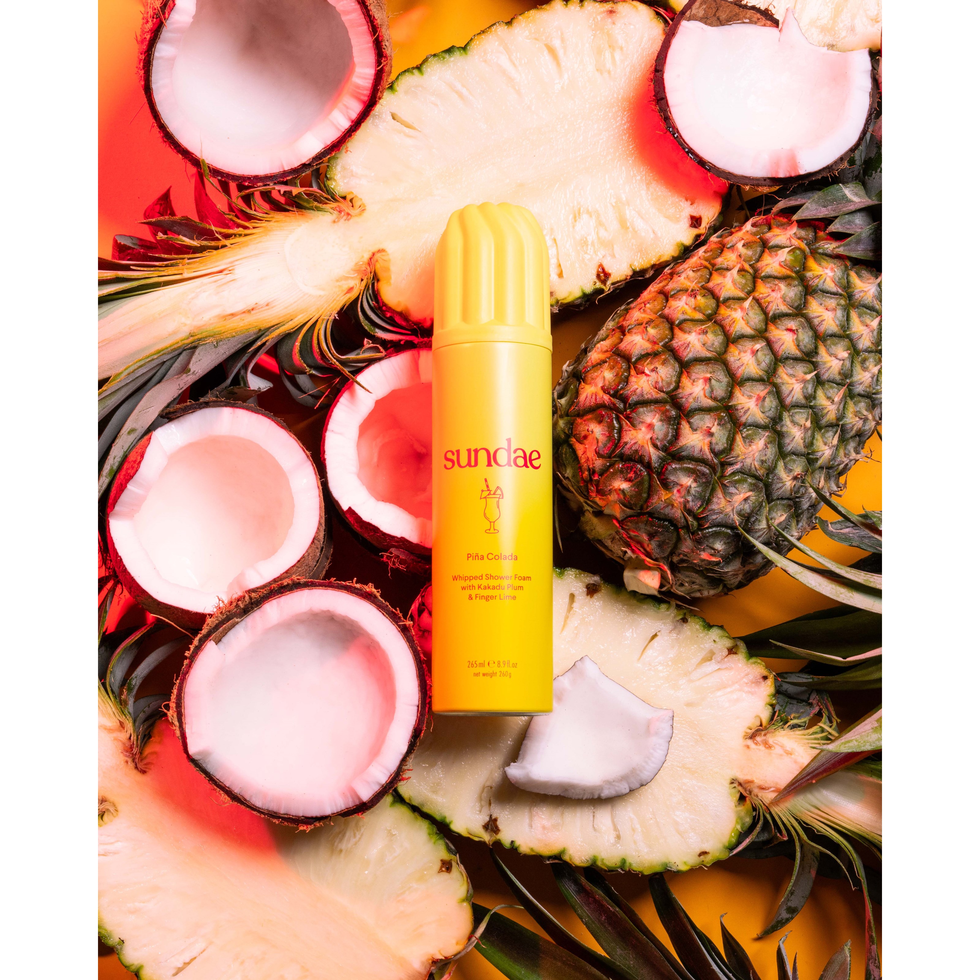 Sundae Piña Colada Foaming Body Wash 265 ml (obrázok 3)