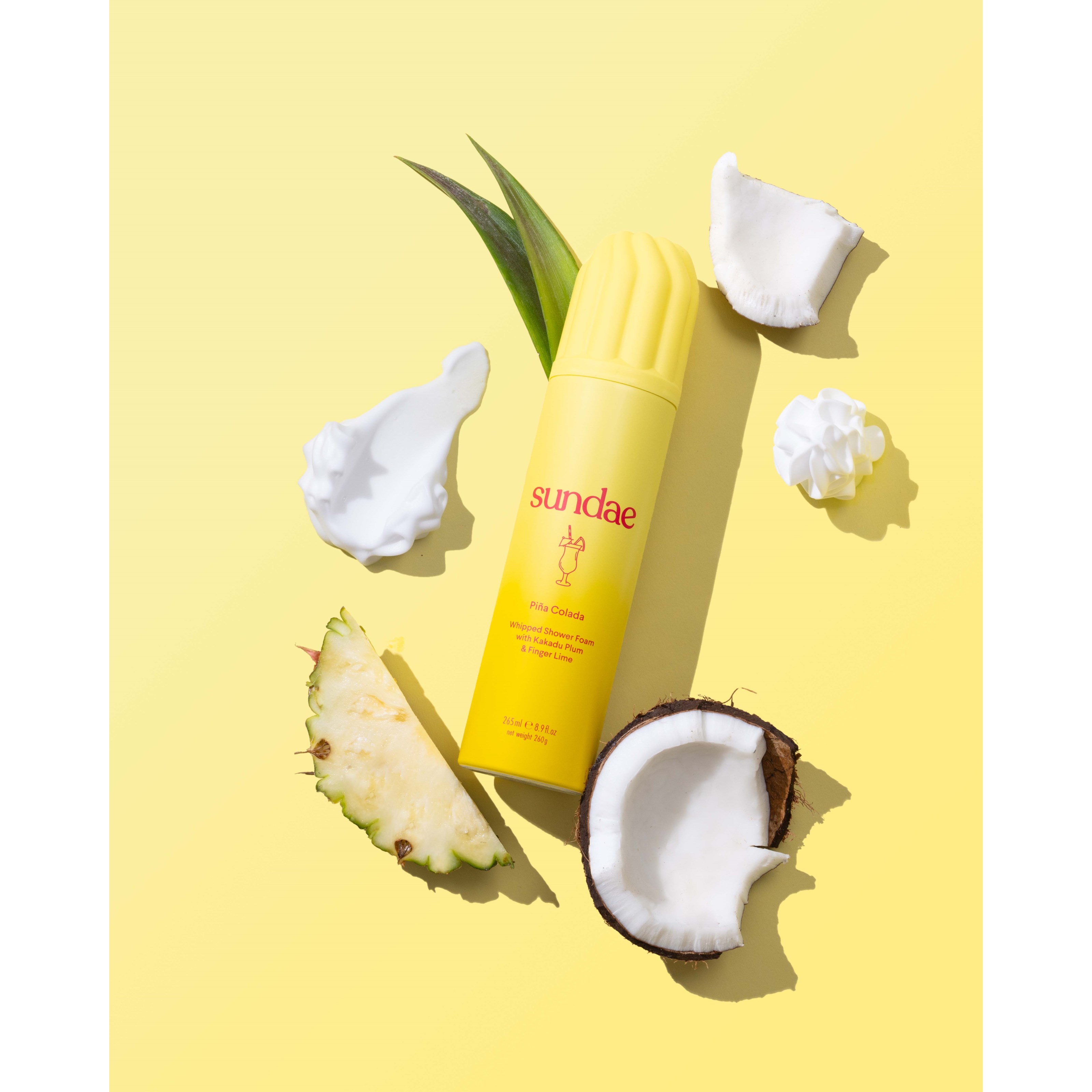 Sundae Piña Colada Foaming Body Wash 265 ml (obrázok 4)