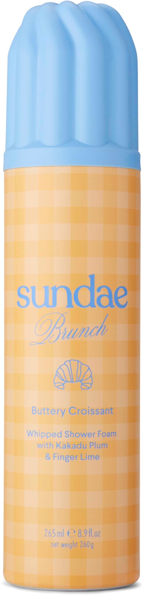 Sundae Buttery Croissant Whipped Shower Foam 260 ml