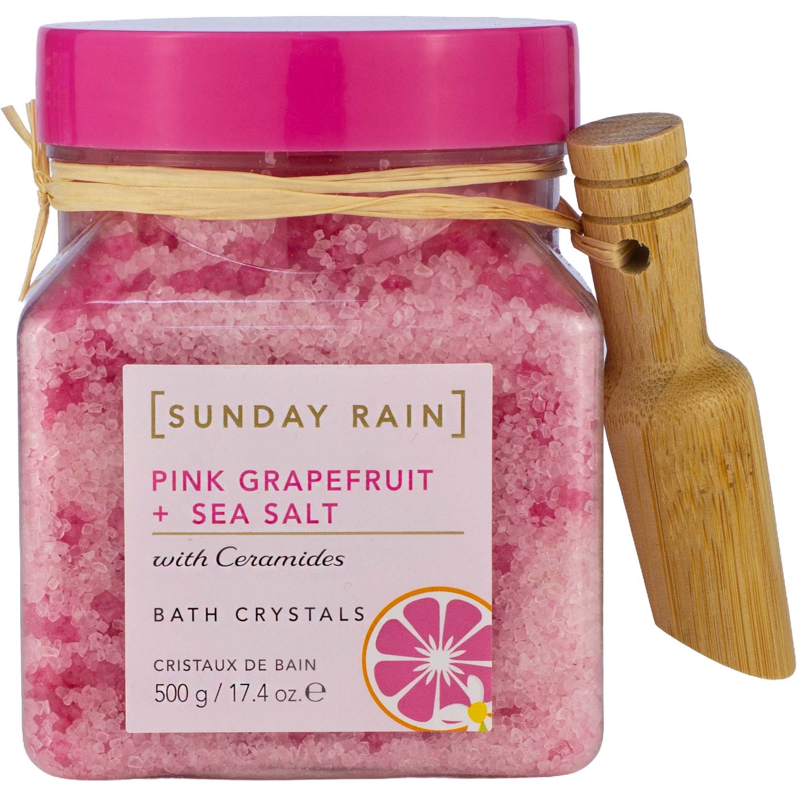 Sunday Rain Bath Crystals Pink Grapefruit & Sea Salt 500 g billede