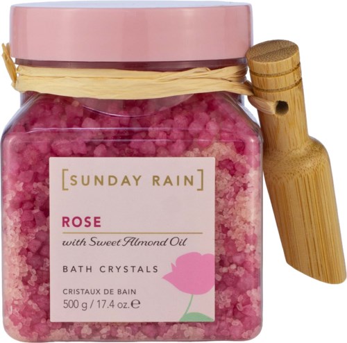 Sunday Rain Bath Crystals Rose 500 g
