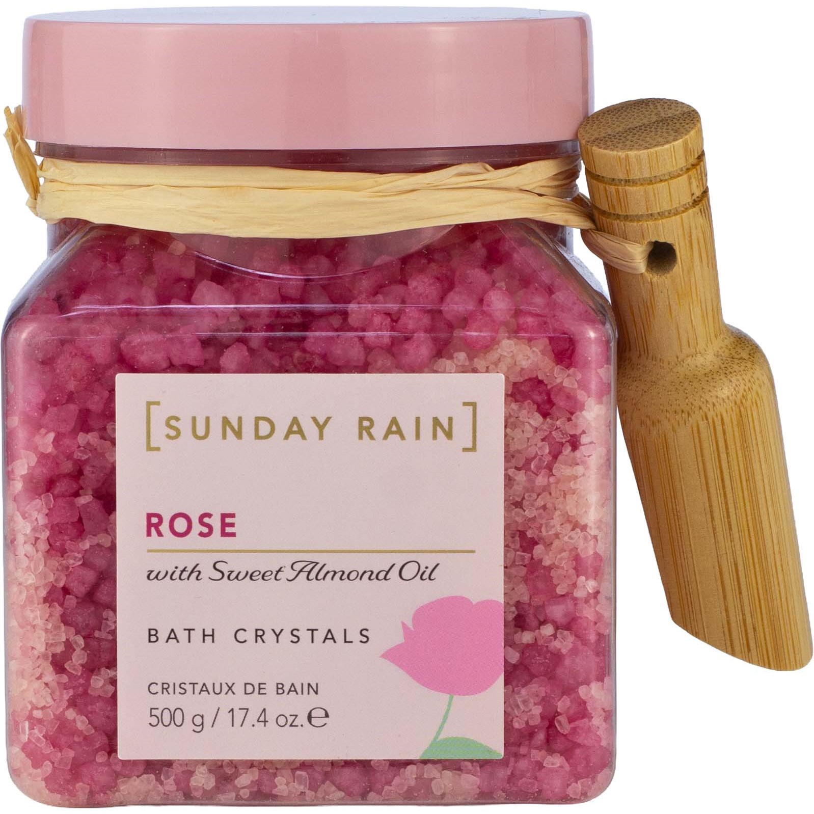 Sunday Rain Bath Crystals Rose 500 g
