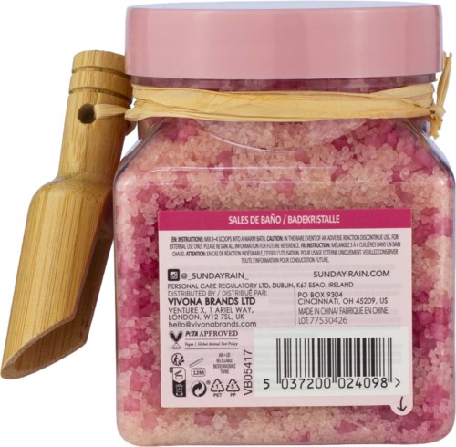 Sunday Rain Bath Crystals Rose 500 g