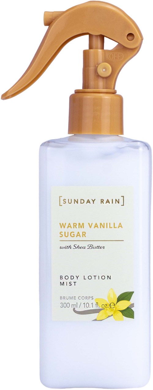 Sunday Rain Body Lotion Mist Warm Vanilla Sugar