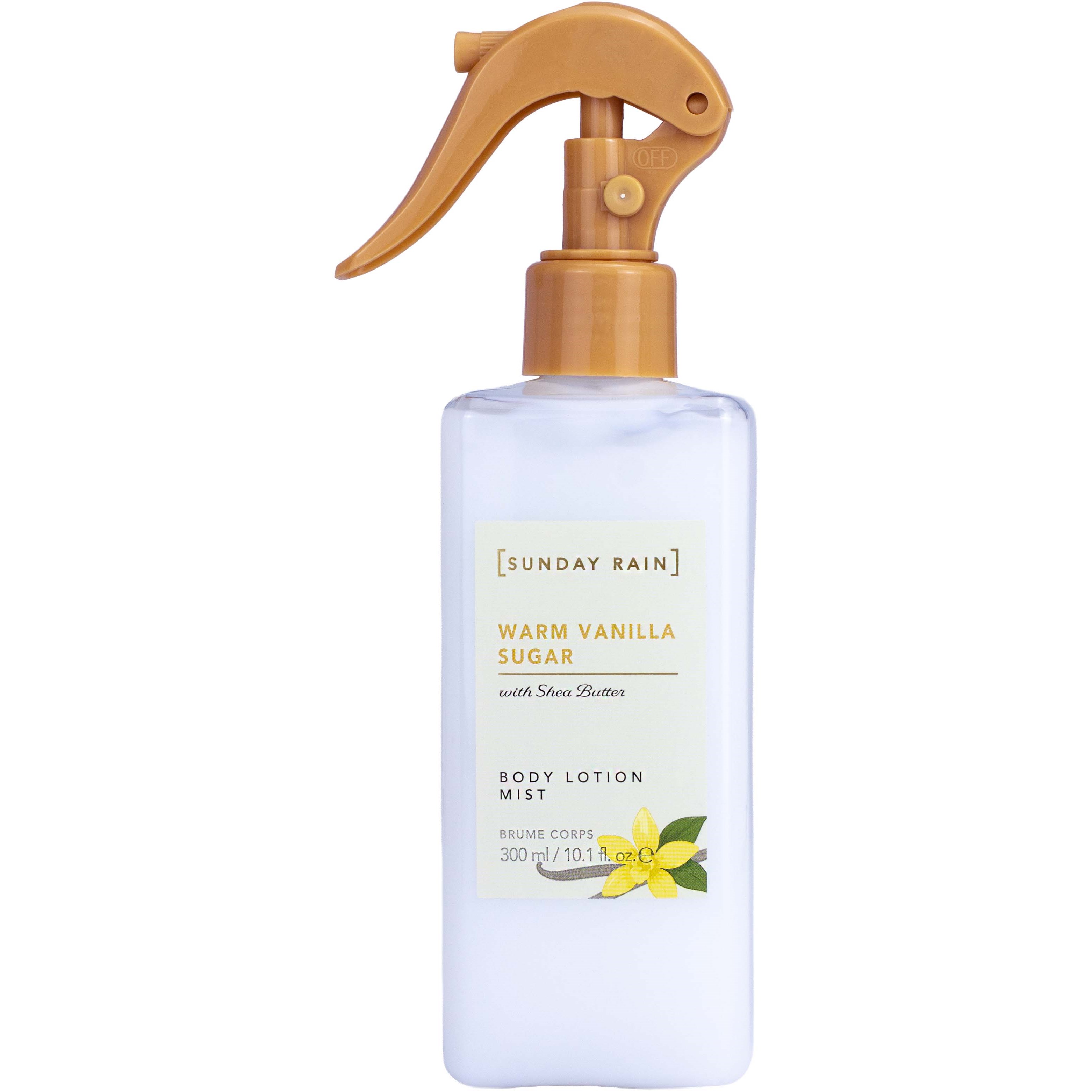 Sunday Rain Body Lotion Mist Warm Vanilla Sugar