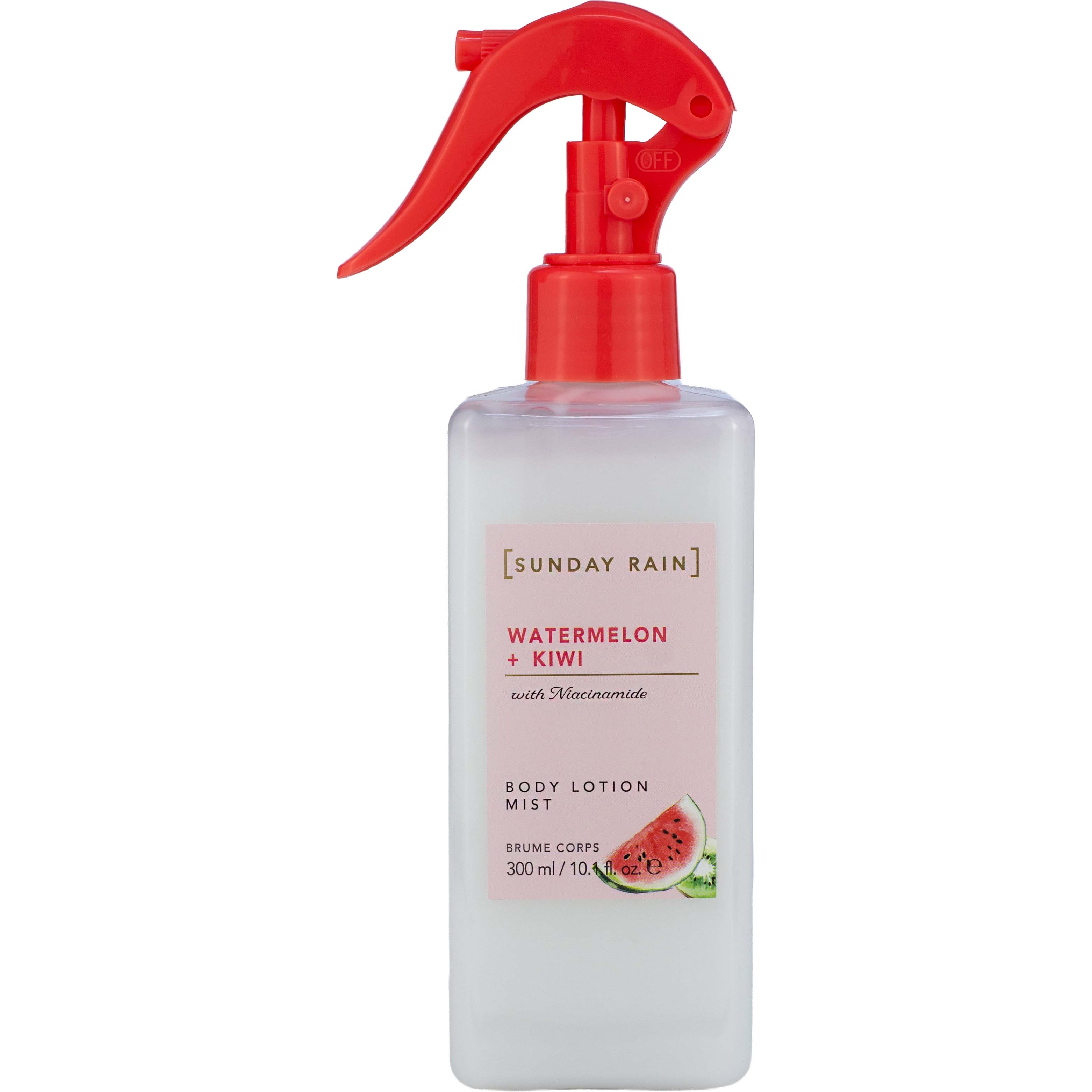 Sunday Rain Body Lotion Mist Watermelon & Kiwi 300 ml